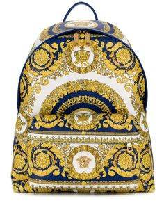 Versace рюкзак с принтом Gold Barocco