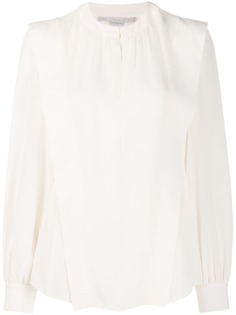 Stella McCartney shoulder-panel long-sleeve blouse