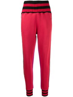 Frankie Morello embellished track trousers
