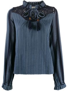 Cecilie Copenhagen Delphine tassel shirt