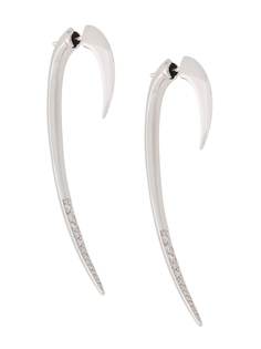 Shaun Leane diamond large Hook earrings