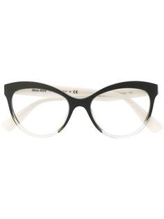Miu Miu Eyewear "очки в оправе ""кошачий глаз"""
