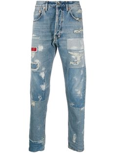 Prps distressed slim-fit jeans