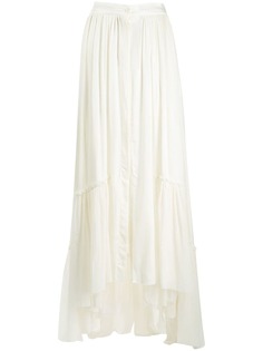 Ann Demeulemeester юбка с завышенной талией и сборками
