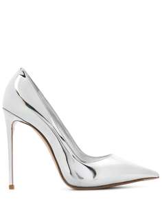 Le Silla Eva 120mm mirrored pumps