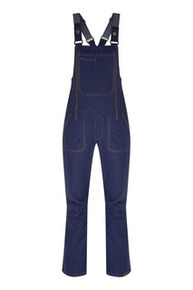 Синие сноубордические штаны с подтяжками Rideout Roxy