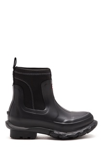 Черные резиновые ботинки Stella McCartney x Hunter