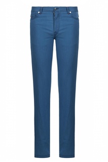 Синие брюки с платком Marco Pescarolo