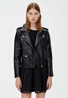 Куртка кожаная Pull&Bear