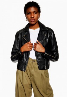 Куртка кожаная Topshop