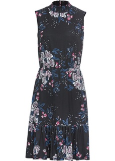 Платье с цветочным принтом Bonprix