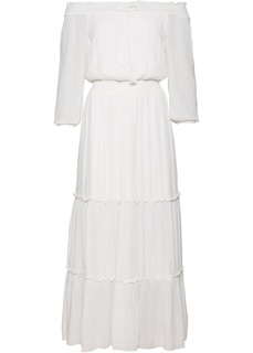 Платье с вырезом кармен Bonprix