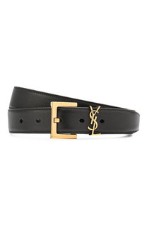 Кожаный ремень Saint Laurent