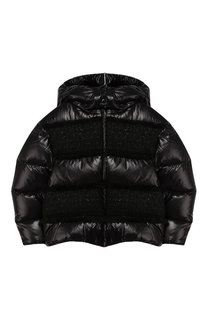 Пуховая куртка с капюшоном Moncler Enfant