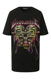 Хлопковая футболка Dsquared2