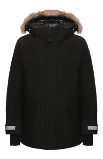 Пуховая парка с меховой отделкой Edgewood Canada Goose