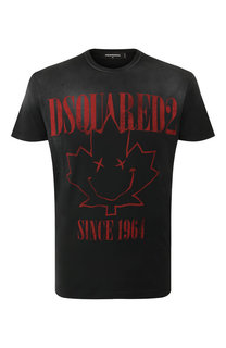 Хлопковая футболка Dsquared2