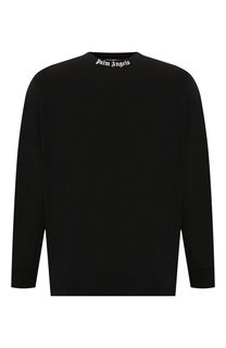 Хлопковый лонгслив Palm Angels