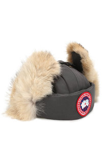 Шапка-ушанка Aviator с меховой отделкой Canada Goose