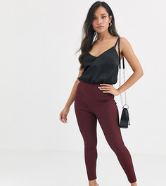 Брюки скинни с завышенной талией ASOS DESIGN Petite