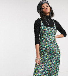 Платье миди с цветочным принтом в стиле 90-х Reclaimed vintage inspired