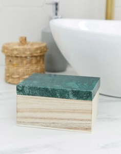 Деревянная шкатулка с мраморной крышкой Chickidee