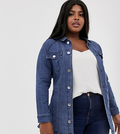 Джинсовая куртка с поясом Junarose