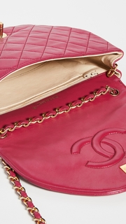 What Goes Around Comes Around Chanel Pink Lamb Shoulder Bag