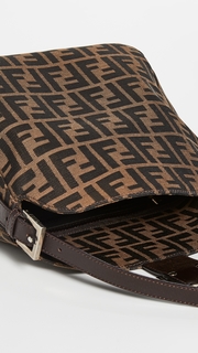 What Goes Around Comes Around Fendi Brown Zucca Shoulder Bag