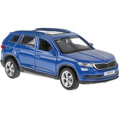 Металлическая машинка Технопарк Skoda Kodiaq, синяя