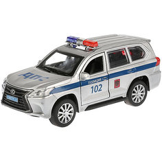 Металлическая машинка Технопарк Lexus LX-570, Полиция