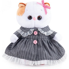 Мягкая игрушка Budi Basa Кошечка Ли-Ли Baby в сером платье, 20 см