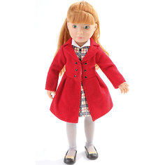 Кукла Kruselings "Хлоя в красном пальто", 23 см