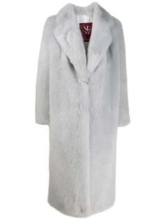 Simonetta Ravizza oversized faux-fur coat