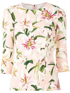 Dolce & Gabbana блузка с принтом