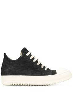 Rick Owens DRKSHDW джинсовые кеды