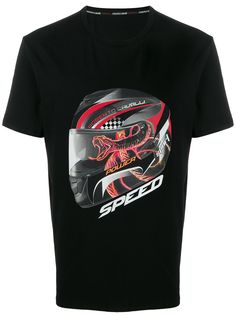 Roberto Cavalli футболка с принтом Speed