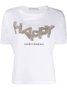Ermanno Scervino футболка Have A Nice Day