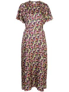 Jonathan Cohen floral flared midi dress