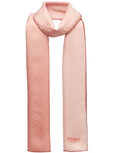 Fendi монограммный шарф
