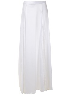 Amir Slama lace panels maxi skirt