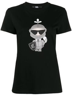 Karl Lagerfeld футболка с принтом