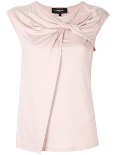 Paule Ka приталенный топ без рукавов