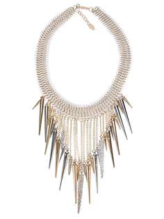 Luxury Fashion spike charm necklace