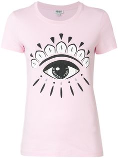 Kenzo футболка с принтом в виде глаза