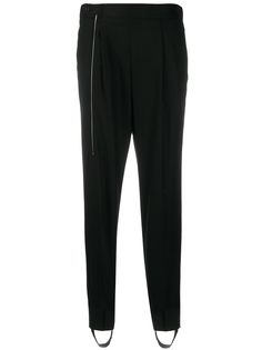 Zucca asymmetric zipped trousers