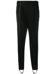 Zucca asymmetric zipped trousers