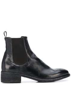 Officine Creative ботинки Seline с перфорацией
