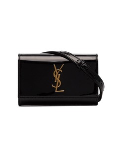 Saint Laurent лакированная поясная сумка Kate