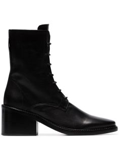 Ann Demeulemeester ботильоны на шнуровке